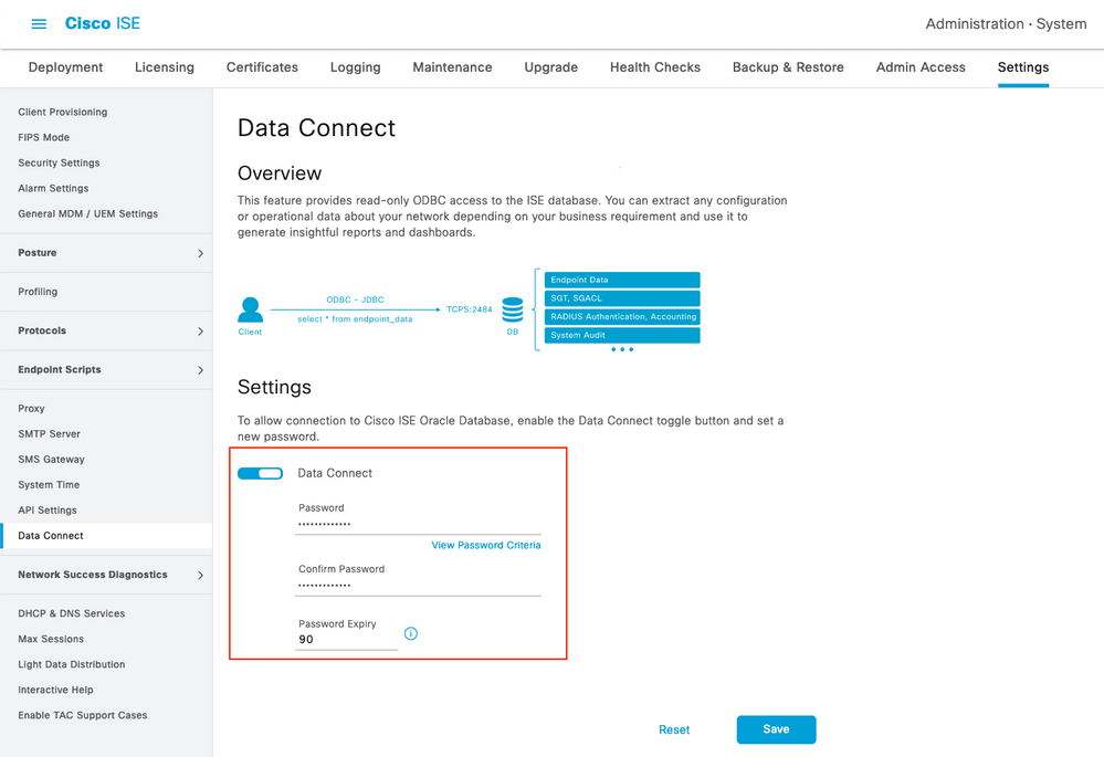 Data Connect Configuration