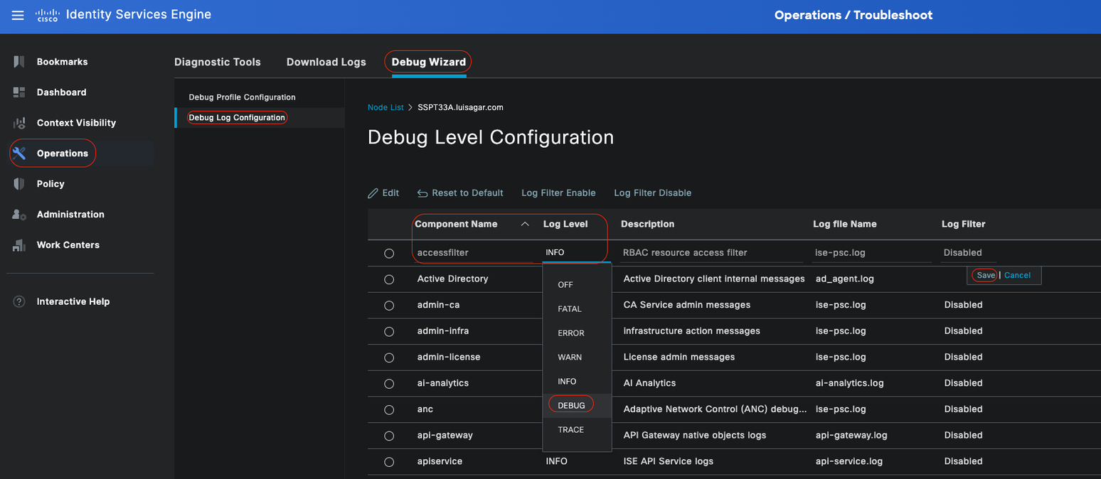 Setting Component