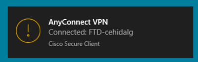 GUI After Customization - Toast VPN Info