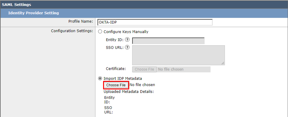 ESA Metadata Import