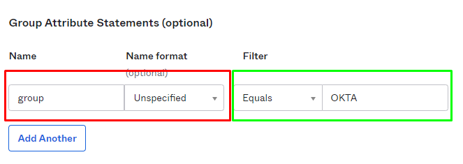 OKTA External Authentication Configuration