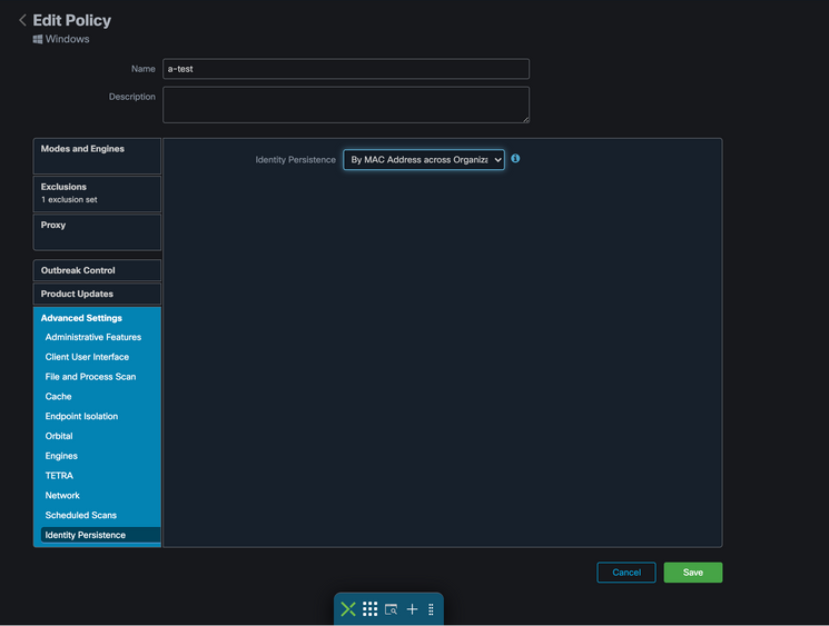 Cisco Secure Endpoint - By Mac Address across Organization