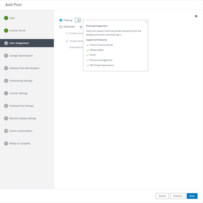 VmWare Horizon - User Agreement