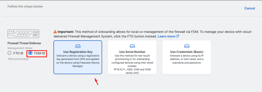 Tipo di registrazione