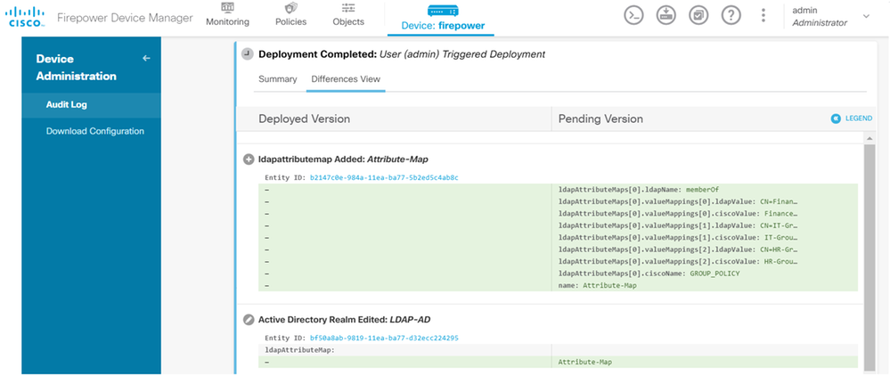 FDM deployment completed new