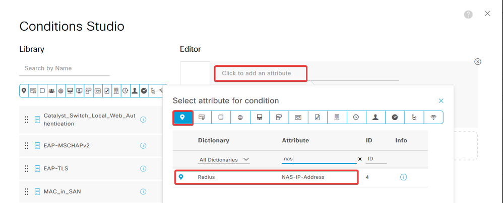 Add NAS IP Address Attribute