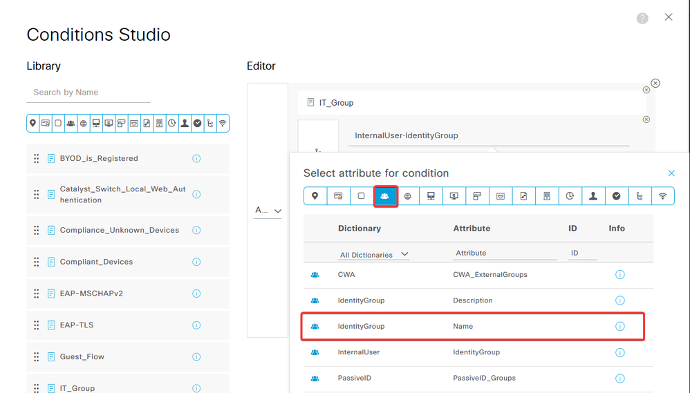 Add Identify Group Attribute