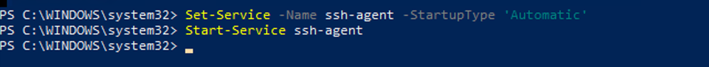 이미지 - Enable Open SSH Authentication Agent