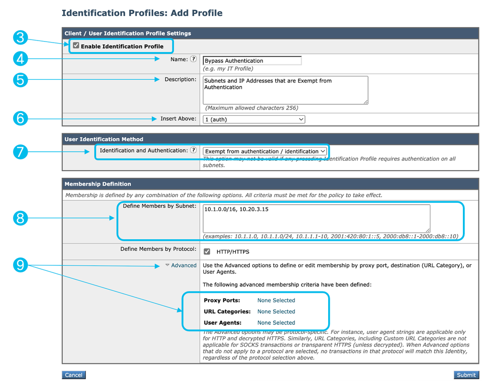 Image - Steps to Create ID Profile to Bypass Authentication