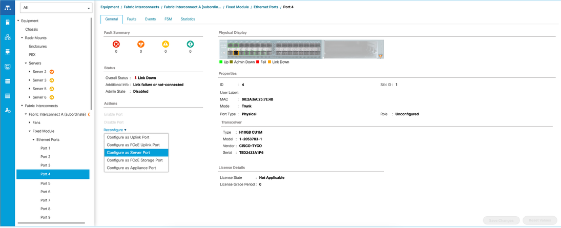 Configure Port