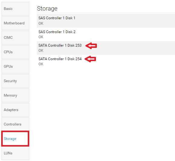 Select both Disk IDs