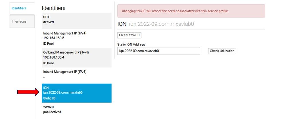 Configure Initiator Name