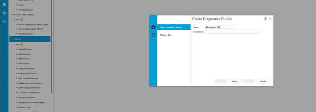 Create Diagnostics Policies