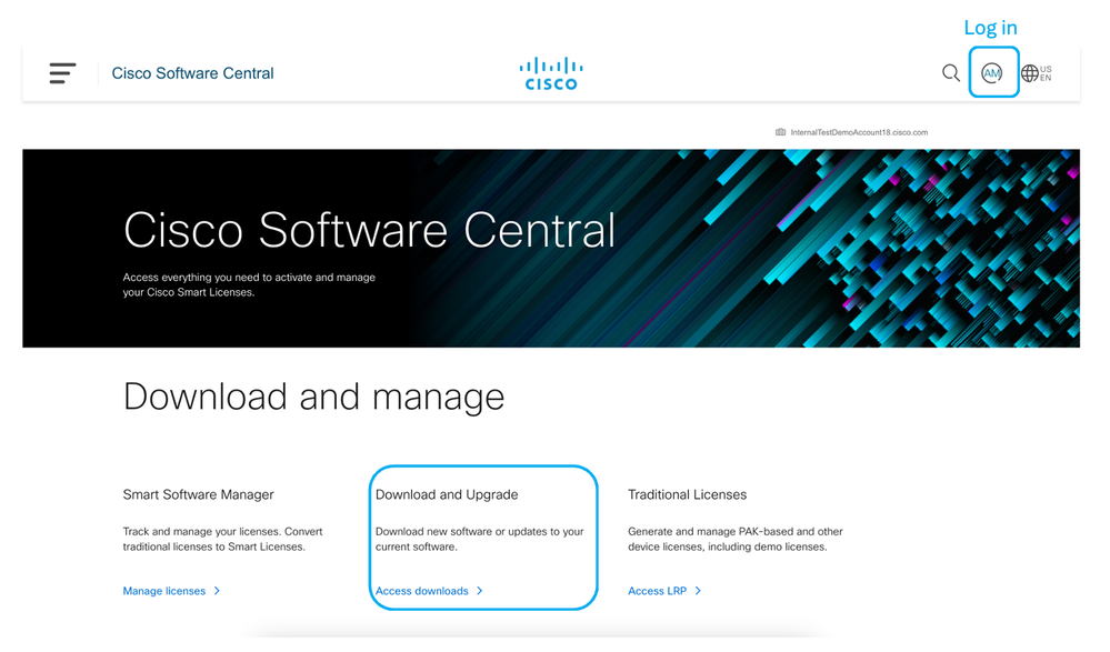 Image - Cisco Software Central