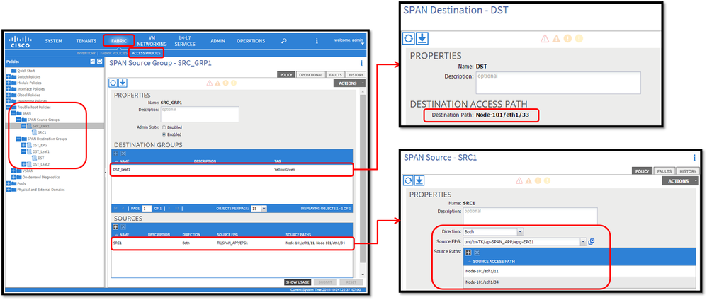 Access SPAN (Local) - Configuration