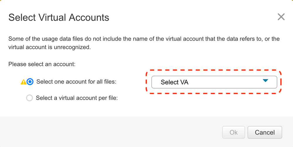 CSSM - Select Virtual Account