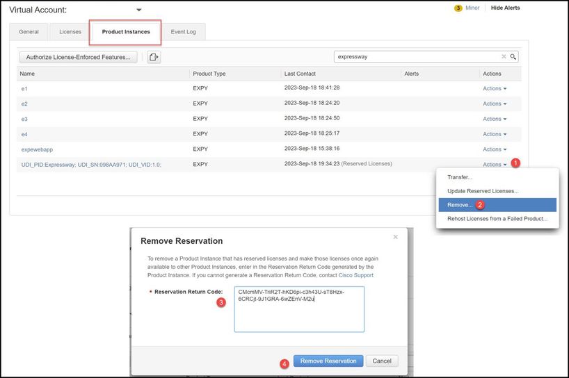 CSSM - License Return