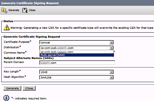 Log into Publisher's Operating System Administration and Navigation