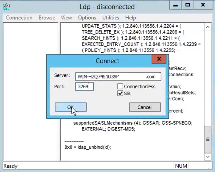 Repeat Procedure for Port 3269