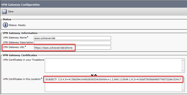 Phone VPN Gateway