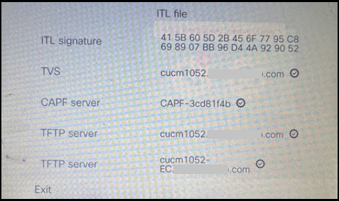 電話機のITLファイル