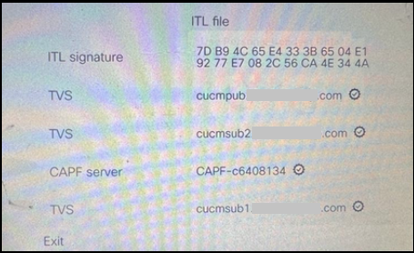 電話機のITLファイル