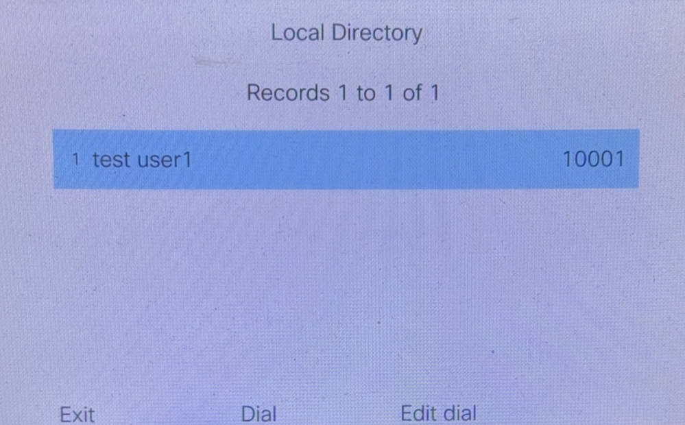 Return Local Directory Results