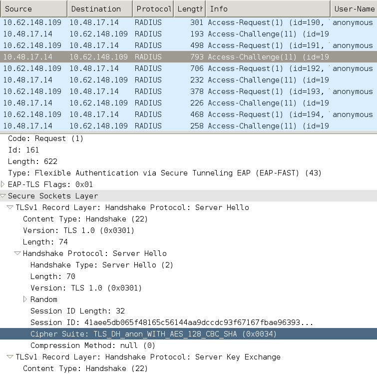 CLI output