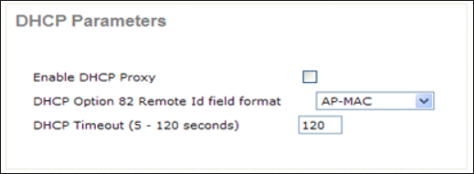 22_2500 Paramètres DHCP WLC Proxy désactivé