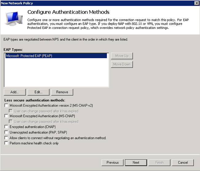 Configure Constraints