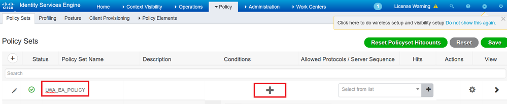 Configure Authentication Rule