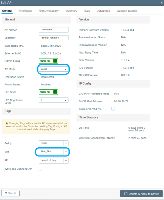 Configure Wireless Access Points