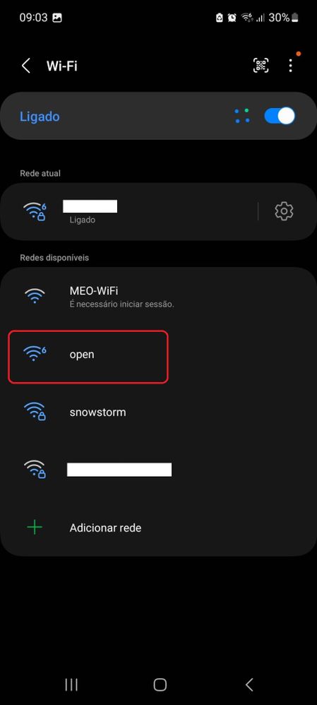 SSID-lijst VAN VORDERINGEN