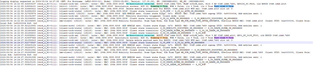 WPA3 Enterprise  802.1x-SHA256 + FT RA Traces