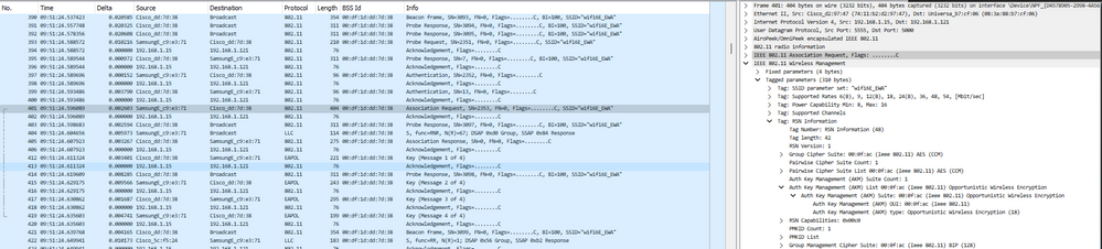 OWE detail in EWA WLAN Association/Authentication