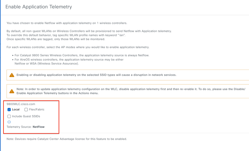 Cisco Catalyst Centerでの導入モードの選択