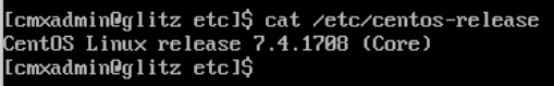 cat /etc/centos-release