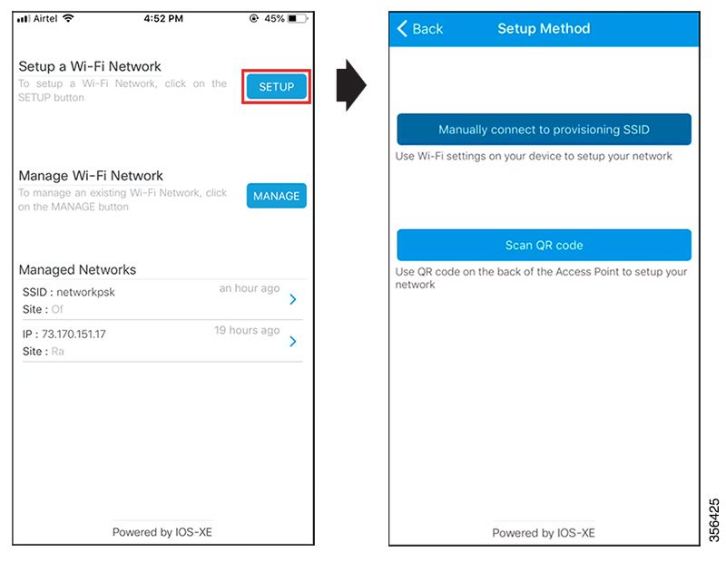 Set up a Wi-Fi network