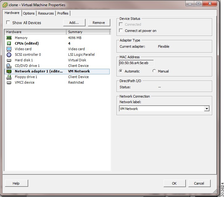 This image shows how to disconnect the network adaptor.