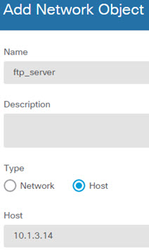 ftp_server network object.