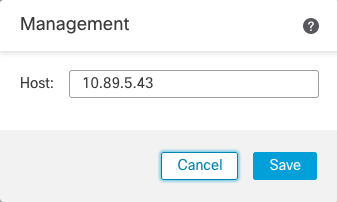 Management IP Address