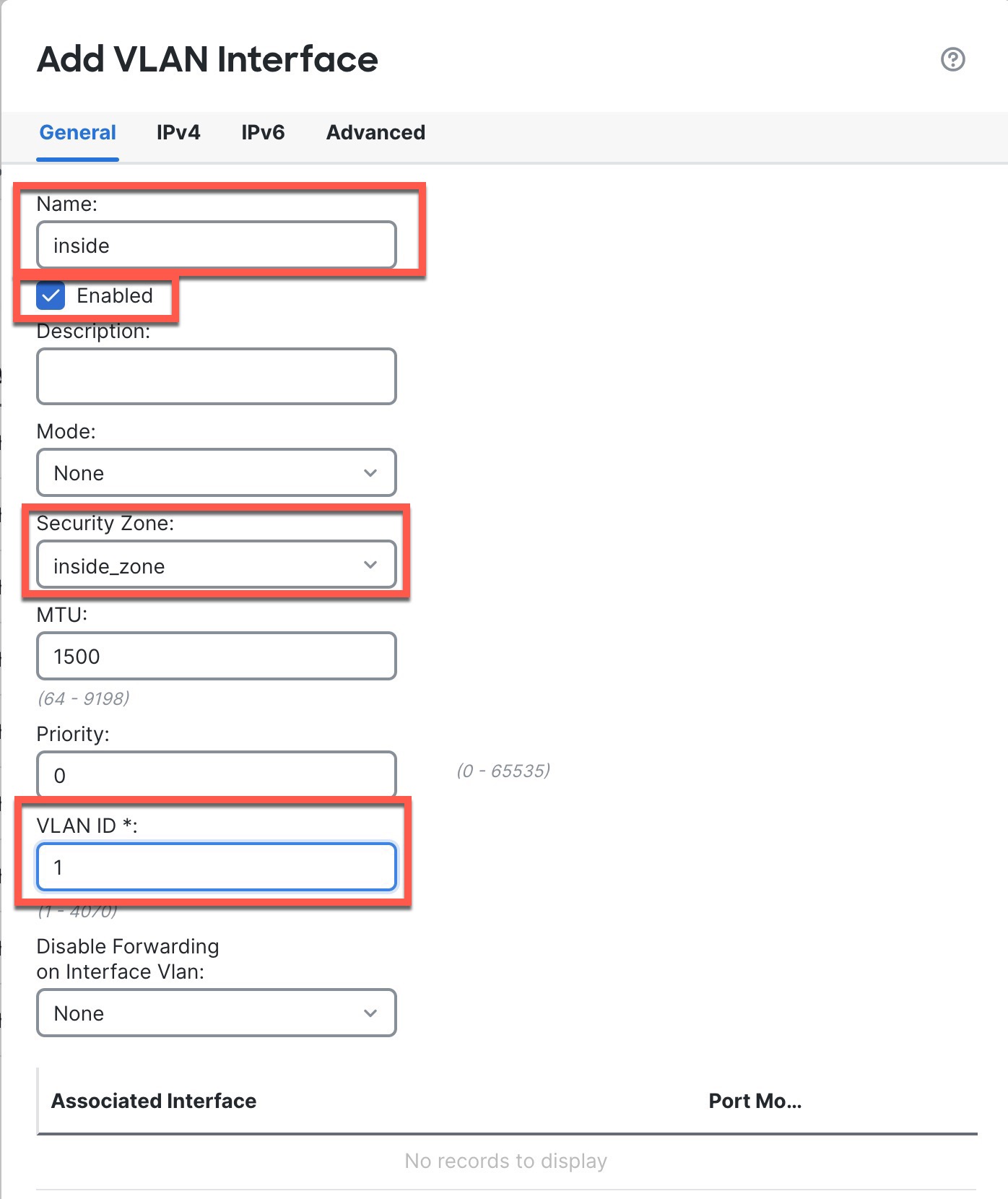 Add VLAN Interface