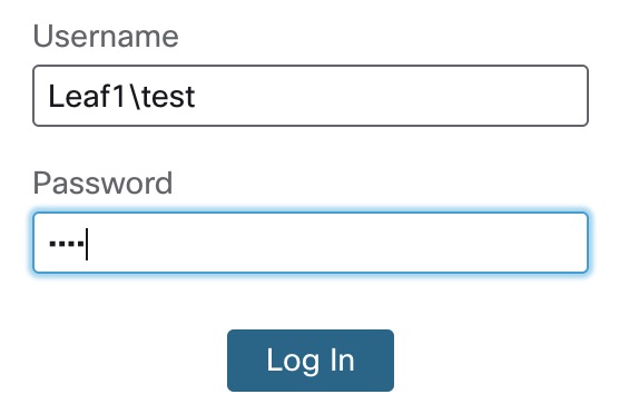 Admin User Domain at Login