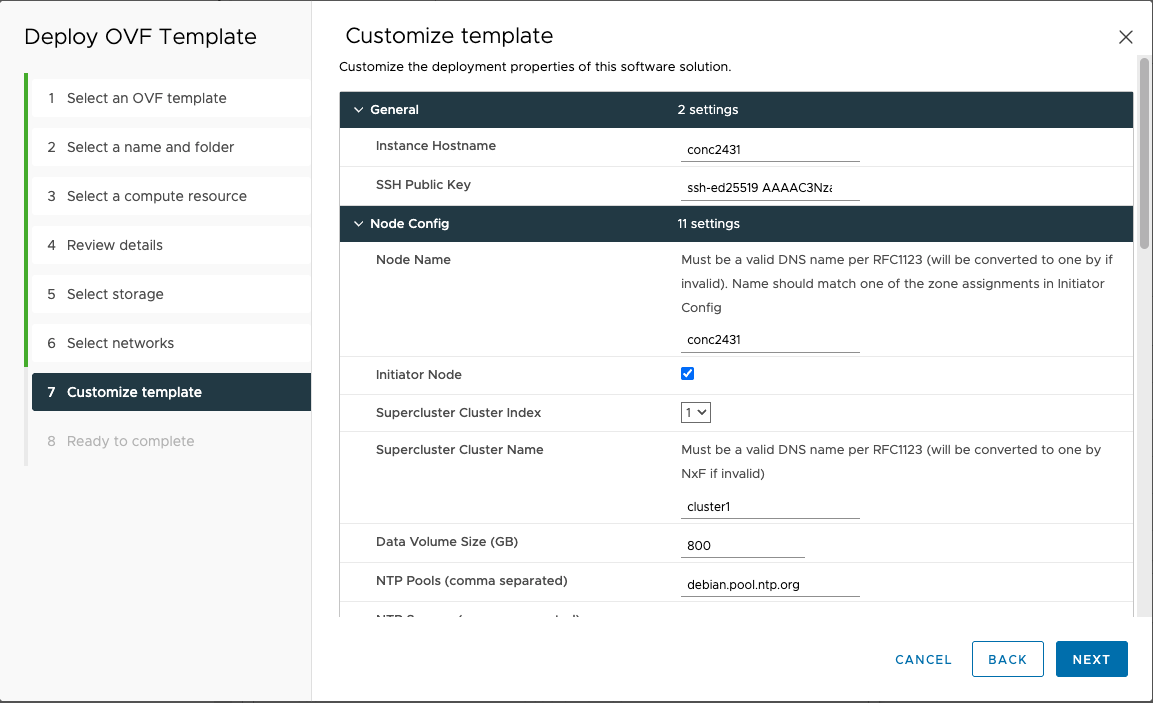 screenshot of OpenStack Stacks screen