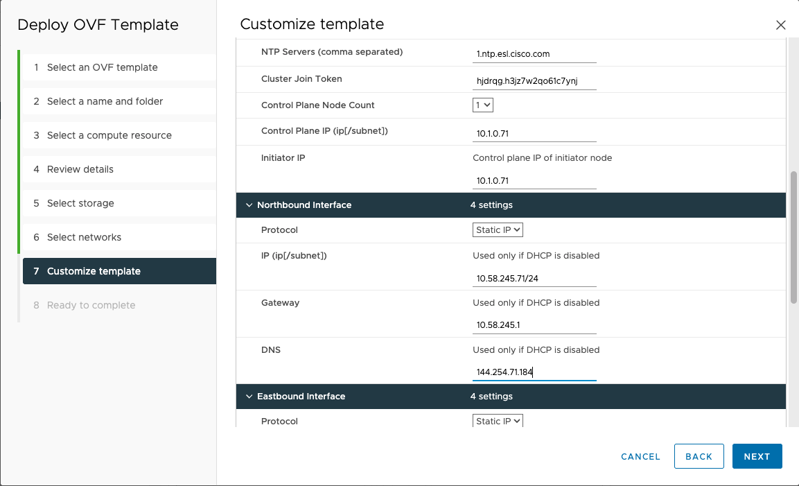 screenshot of OpenStack Stacks screen