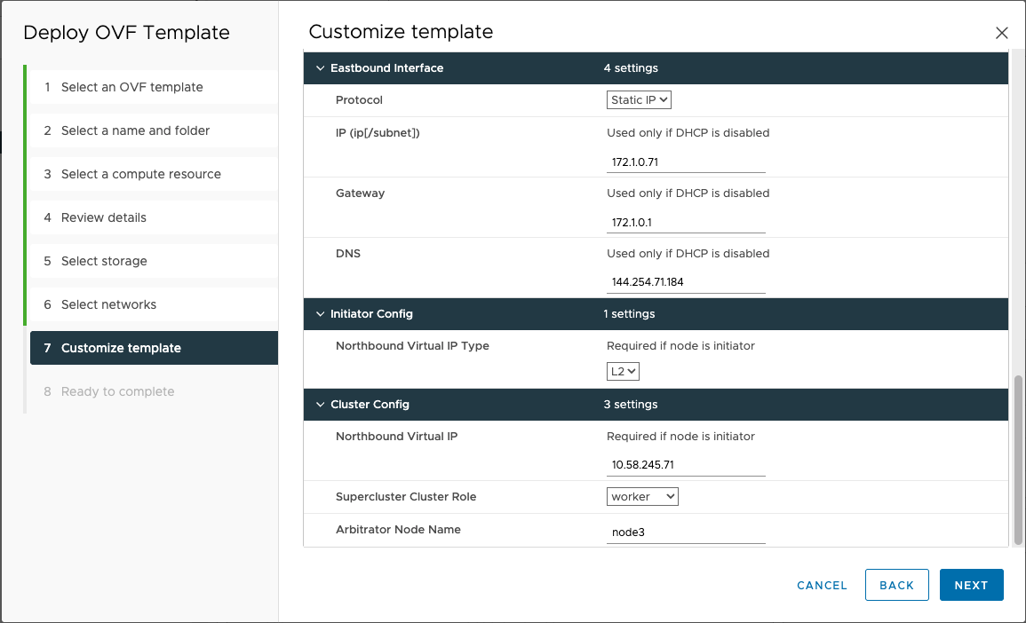 screenshot of OpenStack Stacks screen