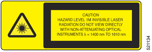 Laser Warning on the NCS 2006