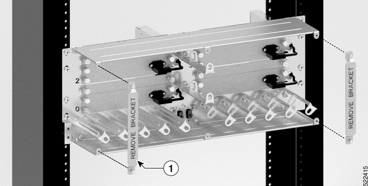 Removing Front Brackets from Breakout Panel