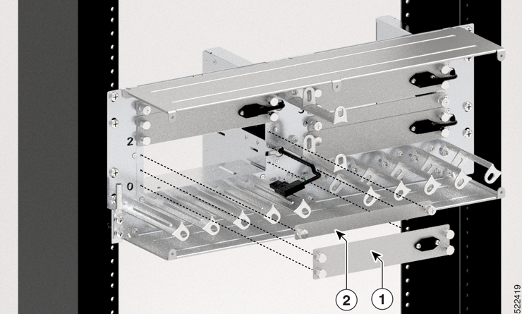 Removing Dummy Cover for 24-Port Module