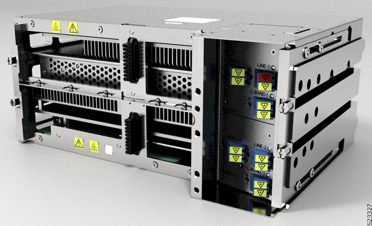 Perspective View of E-ILA-R-C Line Card